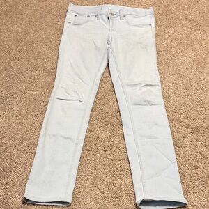 Rag & Bine Light Blue Denim Capri Jeans Size 27